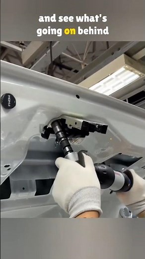 How a Car Trunk Latch Really Works #assembly #automobile #mechanic