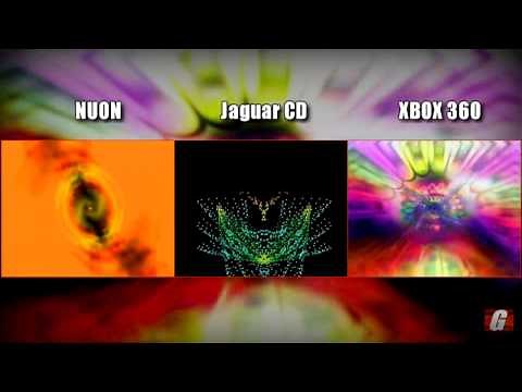Side-by-Side: Jeff Minter's Visualizers (NUON + Jaguar CD + XBOX 360)