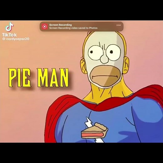 Pie man 🥧 #Simpsons ￼