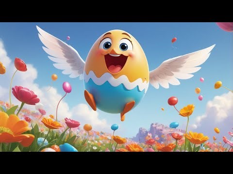 "Humpty Dumpty Song 🥚 | Fun Fall & Bounce Back Nursery Rhyme for Kids"