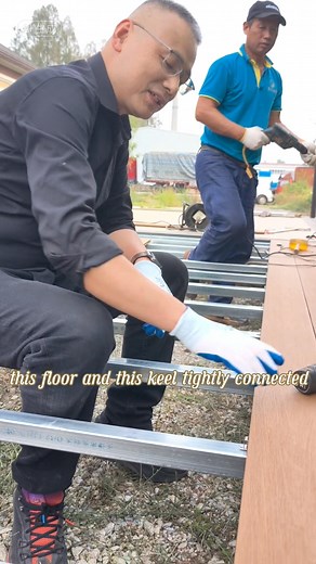 how to install the wpc deck?#deck #installation #outdoordecking #wpcflooring #JUNCENT | DeckingBoss