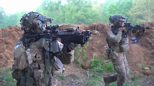 During military operations seeing the enemy is imperative. As 2nd Brigade Combat Team "STRIKE" pushes onto the objective following their Large-Scale Long-Range Air Assault (L2A2) we are getting a sneak peak of what "the enemy" aka 1st Brigade Combat Team "Bastogne" are doing to prepare for STRIKE'S assault onto the objective. As an opposing force, BASTOGNE is ready and waiting... OPFOR is a key element of training design. An indepently thinking OPFOR helps give the training unit a realistic trai