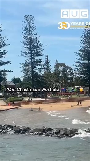 47 reactions | ️ Experience the unique charm of Christmas Down Under with our “Christmas in AU: Beach Edition” video, capturing the joy and warmth of an Australian Christmas ☀️ #AussieChristmas | AUG Australia | Facebook