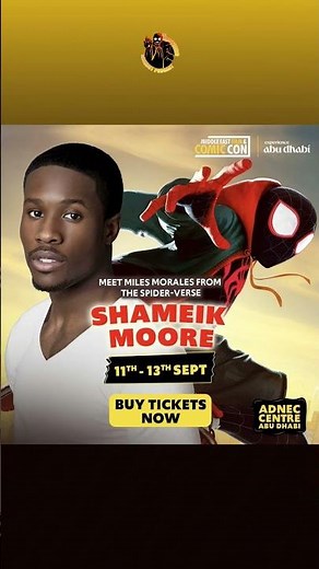 Miles Morales Is Coming! Shameik Moore Confirmed for MEFCC Abu Dhabi!