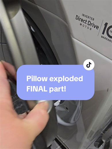 Pillow Explosion in Washing Machine: Final Reveal!
