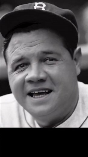The Legendary Career of Babe Ruth: A Baseball Icon #shorts