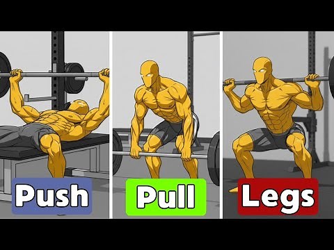 Ultimate Push Pull Legs Workout Plan to Gain Muscle Fast
