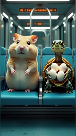 Hamster Steals Eggs and Creates Ninja Turtles