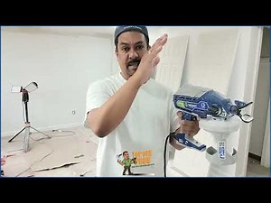 Graco 360 VSP Handheld Corded Paint Sprayer | Drywall and Paint construction project