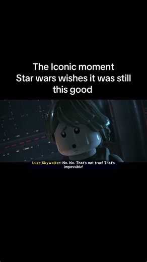 Star Wars Iconic Moment #starwars #lego #legostarwars #gaming #clips #shorts #iconic #darthvader
