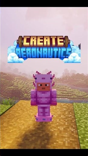 Este mod lleva Minecraft demasiado lejos… 👀🔥 Create Aeronautics #minecraft#gaming #shorts