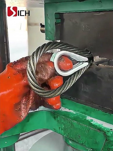 Built for the Heavy Lift: Thimbled & Swaged to Perfection 🏗️