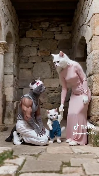 Cute Cats on TikTok: AI and Animal Shorts