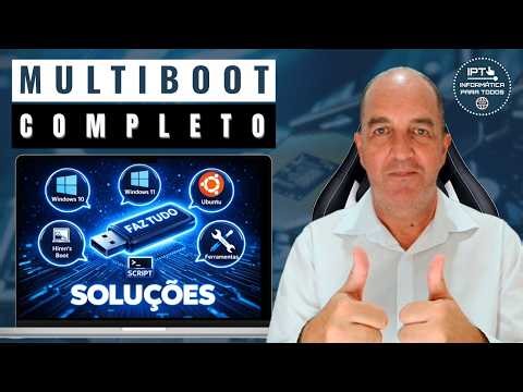 Pendrive SECRETO: Multiboot que Instala e Deixa o Windows Pronto!