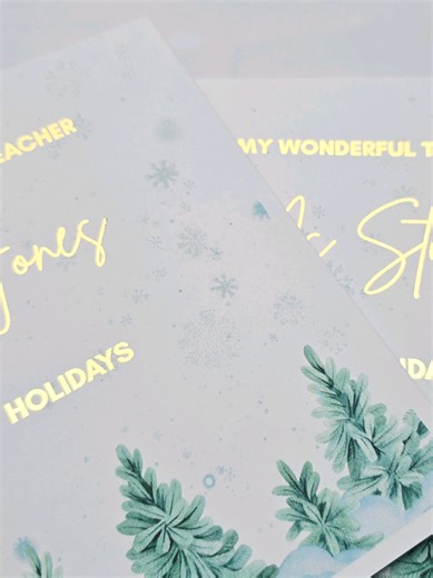 Personalised cards for every occasion #greetingcard #personalised #foiled #birthday #personalisedgift