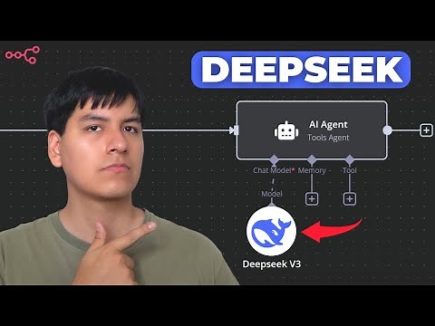 How to use Deepseek AI inside N8N (with AI Agent)