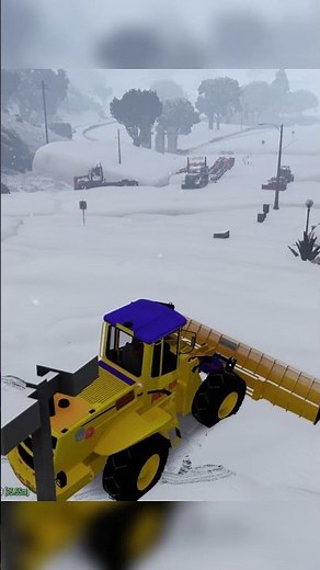 CRAZIEST Snow Plow Driver in GTA 5 RP!