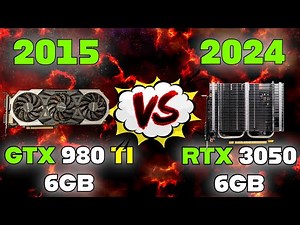 TEST IN 16 GAMES | GTX 980 TI 6GB Vs RTX 3050 6GB | i9 14900K | 1080p | Benchmark