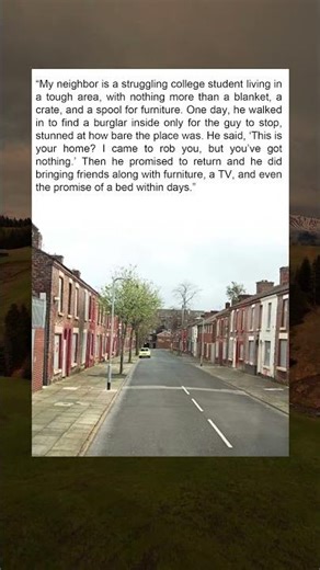 How a Burglary Turned into an Act of Kindness