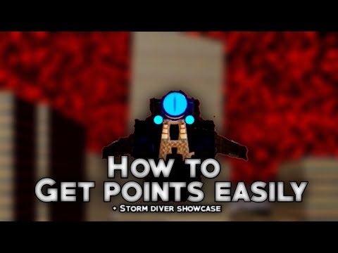 How to get points fast + Storm diver showcase | Super Box Siege Defense
