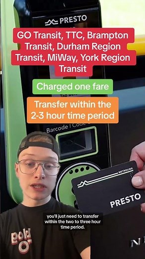 The new one fare program has launched in the GTA and here's what you need to know #toronto #ttc #go