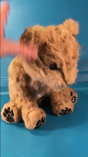 WowWee Alive Lion Tiger Cub 2007 Plush Robotic Interactive Lifelike Sounds VIDEO