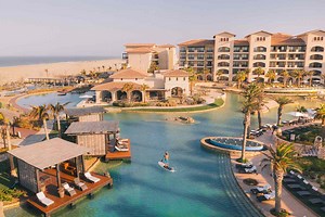 This Cabo Resort Has a Saltwater Lagoon, Mini Water Park, and 24-hour Tacos and Tamales