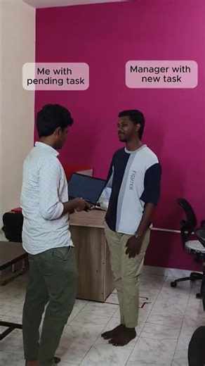 Manager with new task, But i cannot complete pending task