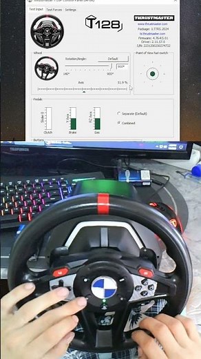 Thrustmaster T128 - How to Fix Center Reset Manualy