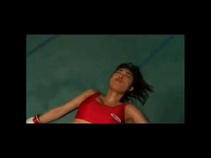 Japanese girl boxing commercial