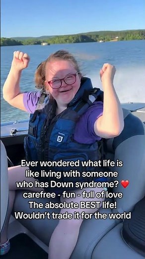 Ever wondered what it’s like living with someone who has Down syndrome？ It’s the #downsyndrome #pool