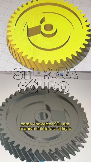 Como Converter STL em Sólido no Fusion 360