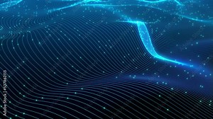 Data Technology Ai Background 4K Data Center Specialist Energy Lines Futuristic network concept Big Data Ai Program Code Artificial Intelligence Computer Ai Chip CPU Circuit Board Computer Binary Bi Stock Video