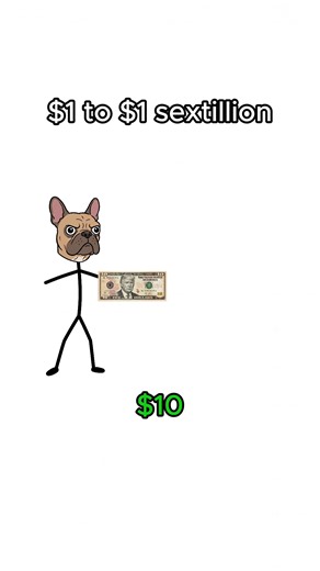 $1 to $1 sextillion #finance #financial #usa🇺🇸 #money | money