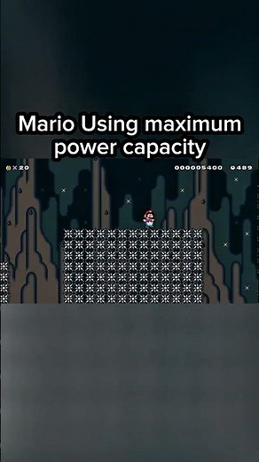 Mario got carried hard by power ups 🔥🤣 #mario #nintendo #retrogaming
