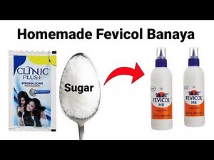 How to Make Fevicol at Home Using Colgate | Works Like Real Glue