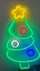 40cm Tall Neonesque Neon Christmas Bauble Tree Sign LED Xmas Light Decoration  | eBay UK