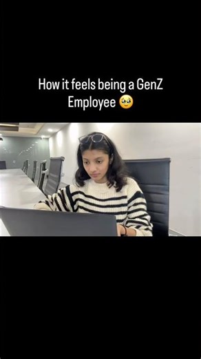 GenZ Employee 🥹 #HeyRashi #heyrashi #genz career