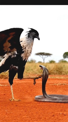 wildpulse | Nature’s Kung Fu Master: The Secretary Bird vs. Cobra! 🦅🐍 You’ve seen predators hunt, but have you ever seen a bird with "legs of steel"?... | Instagram