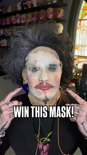 AJ Good on Instagram: "GIVEAWAY! One beautiful Leatherface mask by @kyleskreatures comin’ right up! Click the link in my bio to enter! #leatherface #texaschainsawmassacre #halloween #horror #horrormovie"