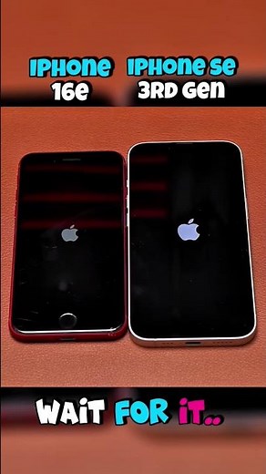 iPhone 16e vs iPhone SE 3rd Gen ⚡ Boot Speed Test | Old vs New iPhone 🔥