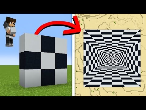 Top 10 Minecraft Illusions that Will Hurt your Brain !
