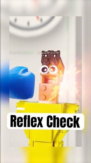 When your Doctor is also a Kick Boxer | Brick Comedy #lego #comedy #shorts #animation #legoanimation