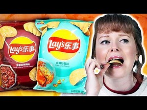 Irish People Try New Chinese Lay's Chips