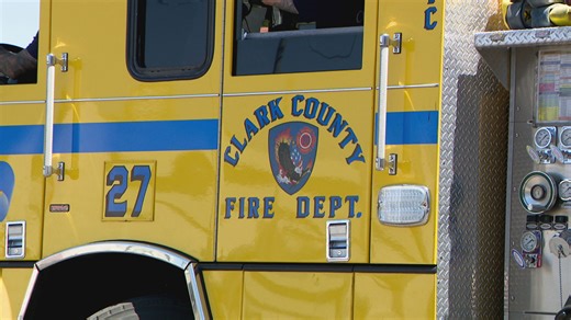 Structure fire breaks out in east Las Vegas valley