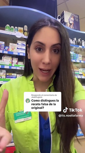 Cómo distinguir recetas médicas originales y sospechosas