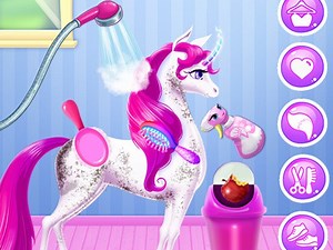 Play My Unicorn Magic Horse | Free Online  Games. KidzSearch.com