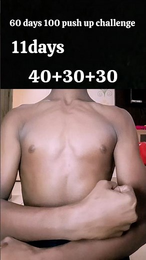 😱60 days 100 push up challenge 11day😱#short#guess