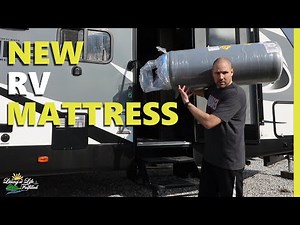 RV Mattress Upgrade! Best sleep we've had while RV'ing!