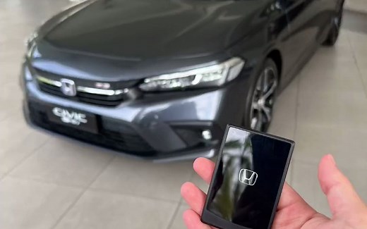2022 Honda Civic 的 Key Card 卡片钥匙！